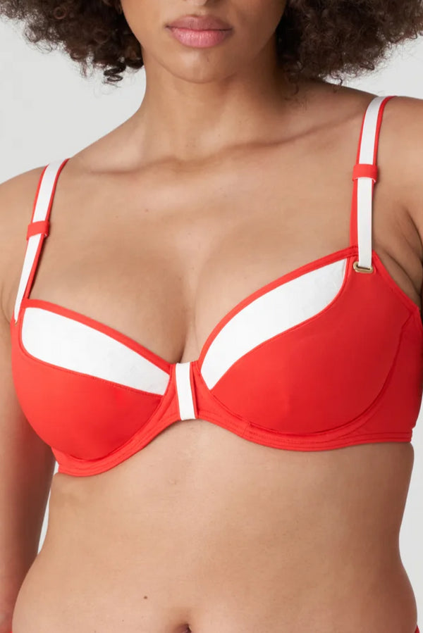 PrimaDonna Istres Plunge Bikini Top Tulip Seam